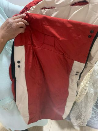 Funda para bebé rosa con pompón