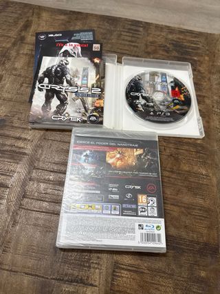 2 Juegos Crysis PS3 (1 Precintado)