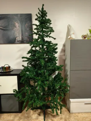 Árbol de Navidad artificial verde