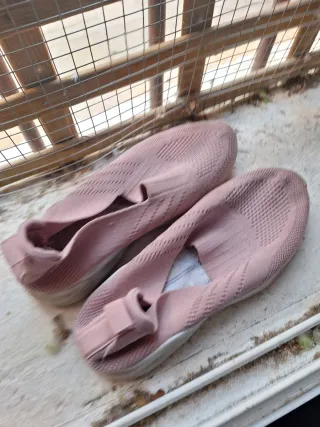Mocasines Rosados Mujer