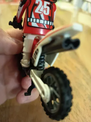 Playmobil Motorista Motocross