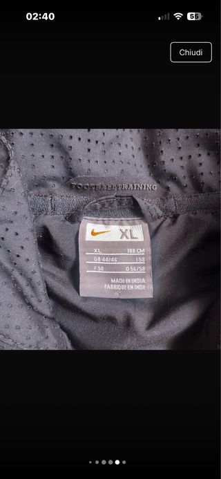 Giacca Inter Nike Originale