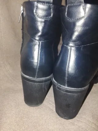 Botines Springfield Negros Mujer Tacon