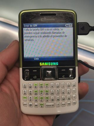 movil samsung C6620 movistar, en caja