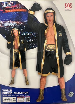 Disfraz Campeón Boxeo M/L Widmann