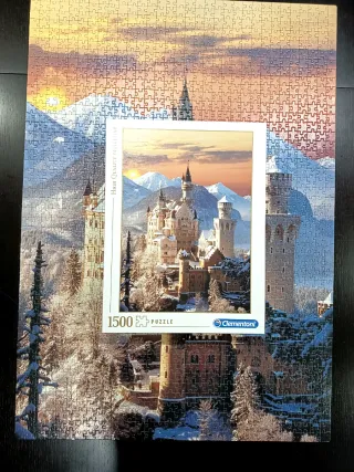 Puzzle Clementoni 1500 piezas Castillo