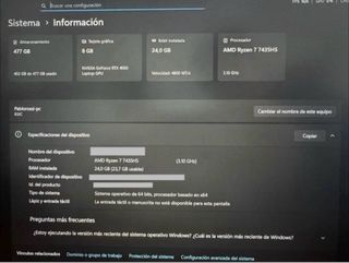 Lenovo LOQ 15" | Ryzen 7 + RTX 4060 + 24GB RAM