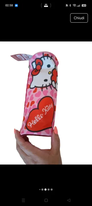 Astuccio Stitch Cilindrico 23 cm