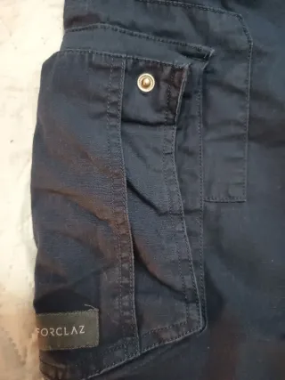 Bermudas Hombre Talla L Azul