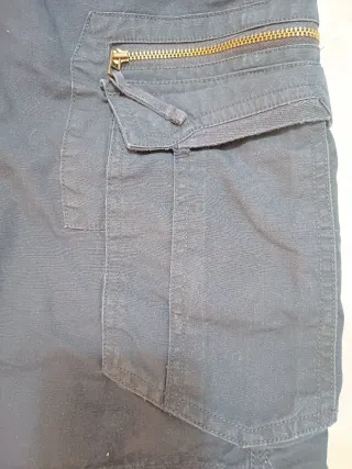 Bermudas Hombre Talla L Azul