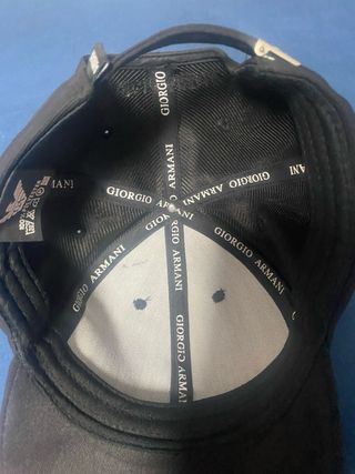 Gorra Giorgio Armani Negra