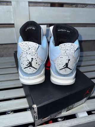 Scarpe Jordan 4 Blu e Bianche