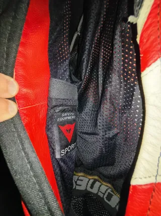 Tuta moto Dainese pelle divisibile