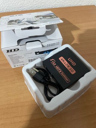 Splitter HDMI 1x2 4K 3D 1080P