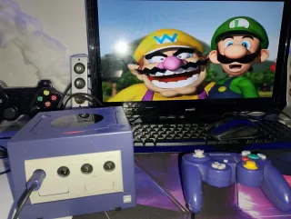 LEER Nintendo GameCube Morado