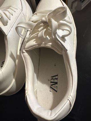 Zapatillas Zara Hombre Blancas