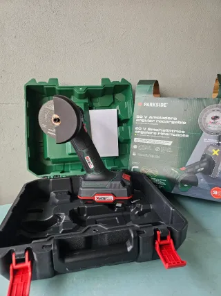 Rebarbadora Parkside 20V bateria+carregador