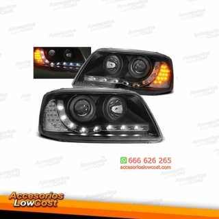 FAROS CON  LUZ DIURNAS  LEDS T5, 03-10- FONDO NEG