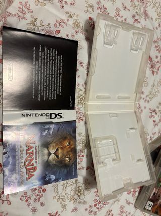 Lote 5 CAJAS Juegos Nintendo DS y MANUALES