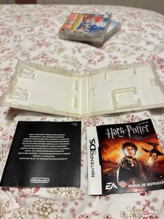 Lote 5 CAJAS Juegos Nintendo DS y MANUALES