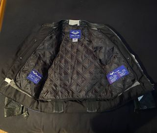 Traje moto de cuero divisible Miline