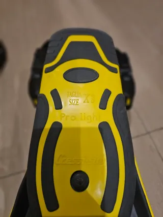 Aletas de buceo Cressi amarillas