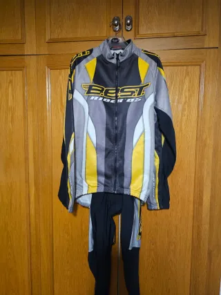 Culotte Ciclismo Negro y amarillo