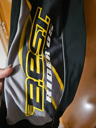 Culotte Ciclismo Negro y amarillo