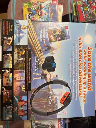 Nintendo Switch Ring Fit Adventure Juego