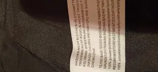 Falda acolchada verde oliva Talla L