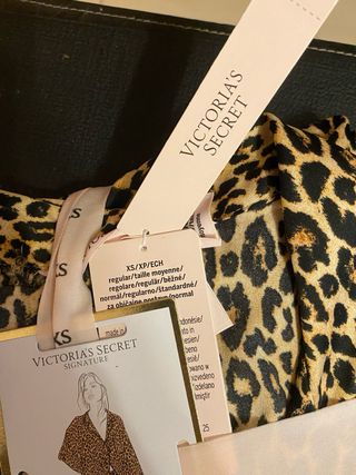 Victoria's Secret Pijama Largo Satén XS