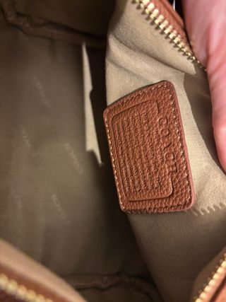 Bolso Coach Marrón