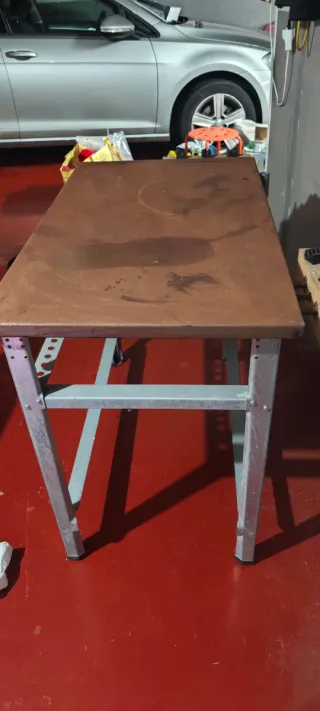 Mesa de trabajo para carpintería y soldadura