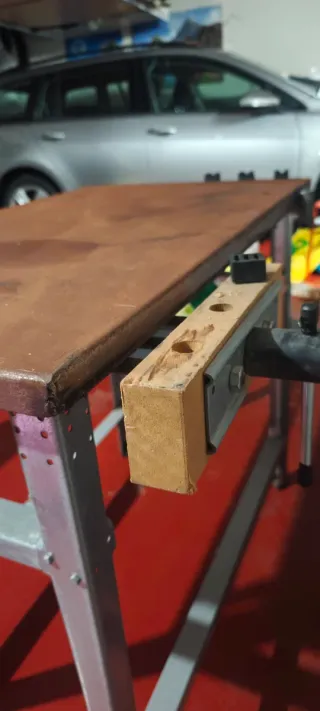 Mesa de trabajo para carpintería y soldadura