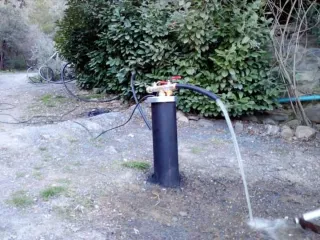 Pozos de agua y bombas en Cataluña