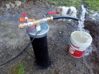 Pozos de agua y bombas en Cataluña