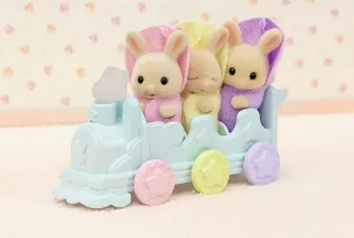 Sylvanian Families Baño Bebés Trillizos