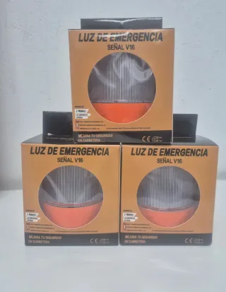 Luz de Emergencia V16 (Baliza)  No homologadas 3 u