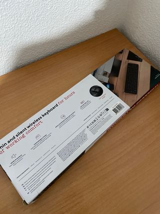 Teclado Inalámbrico Trust ODY II Silencioso