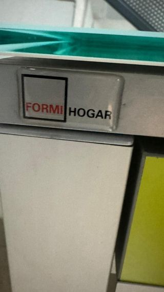 Mesa comedor cristal con 3 sillas