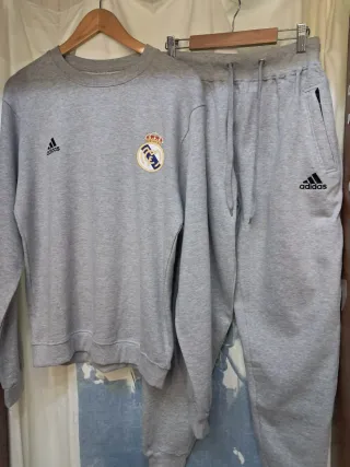 Chándal Adidas Gris Real Madrid