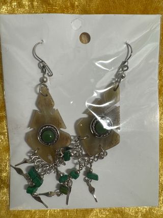 Lote 14 - Pendientes Artesanales Peruanos