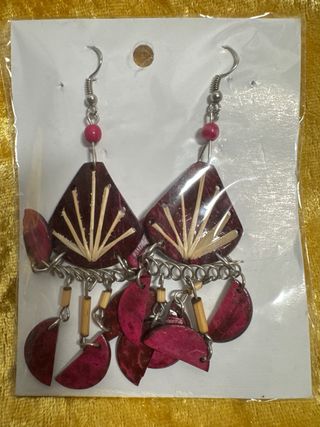 Lote 14 - Pendientes Artesanales Peruanos