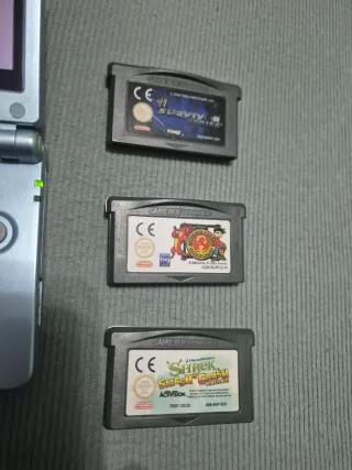 Nintendo Game Boy Advance SP Argento