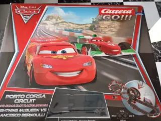 Circuito Scalextric Porto Corsa + 3 coches