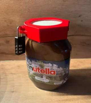 Lucchetto per Nutella giallo