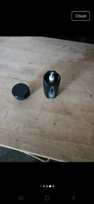 Custodia porta candela Vespa