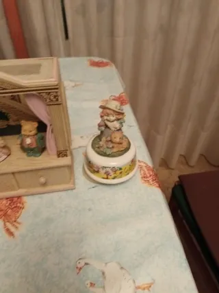 Caja Musical Ositos y Niña 5€