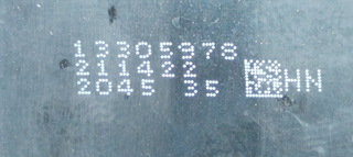 MANDO ELEVALUNAS DELANTERO IZQUIERDO OPEL INSIGNI