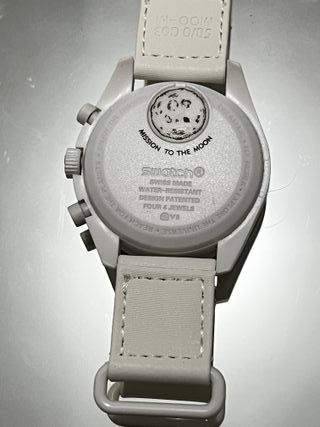 Omega x Swatch Mission to Moonphase Blanco